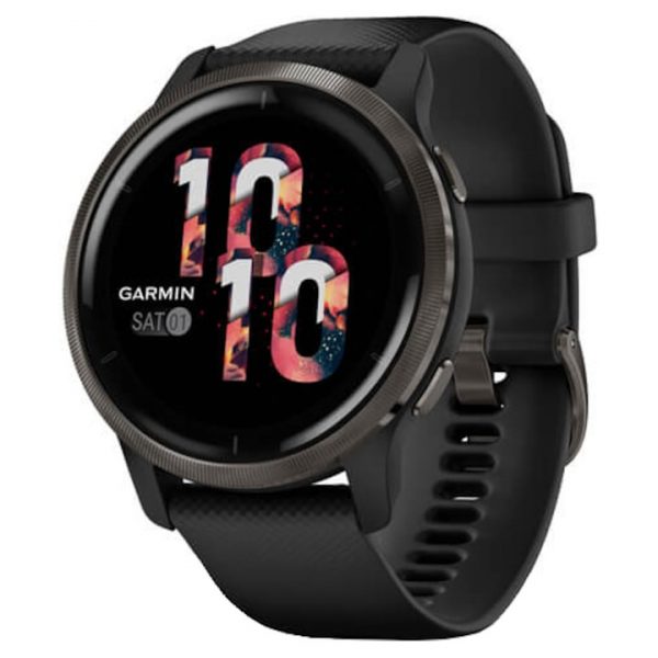 Garmin Venu 2 Grey s čiernym pásom Nové